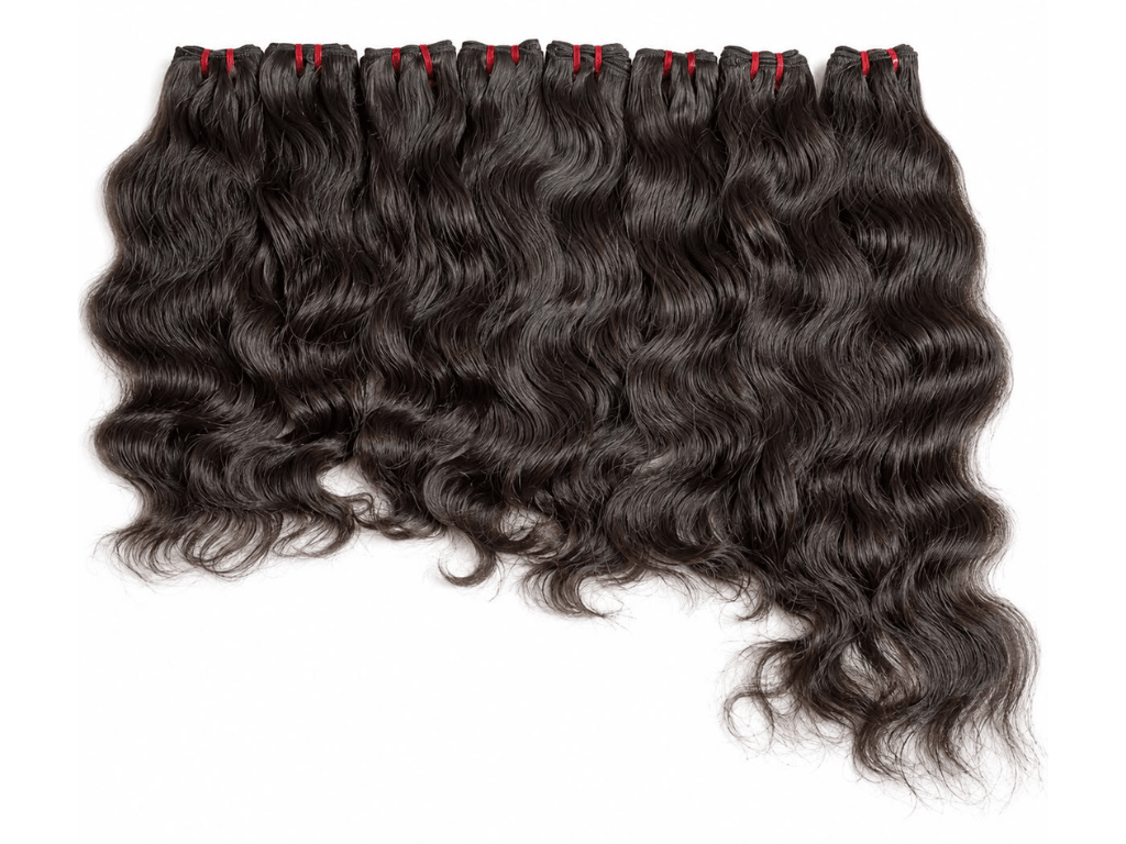 Raw Indian Natural Wavy Hair Extension Bundle