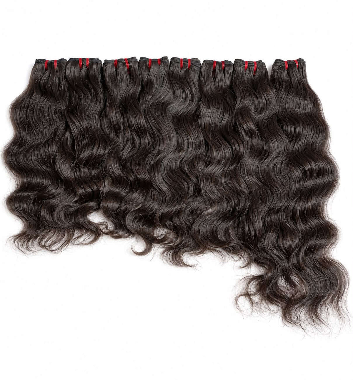 Raw Indian Natural Wavy Human Hair Bundle